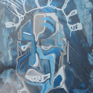 Blue mask
